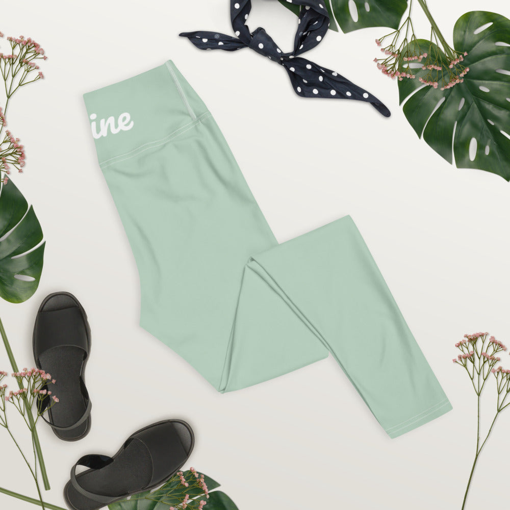 "Mint" Yoga Leggings
