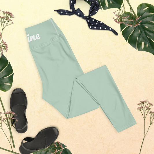"Mint" Yoga Leggings