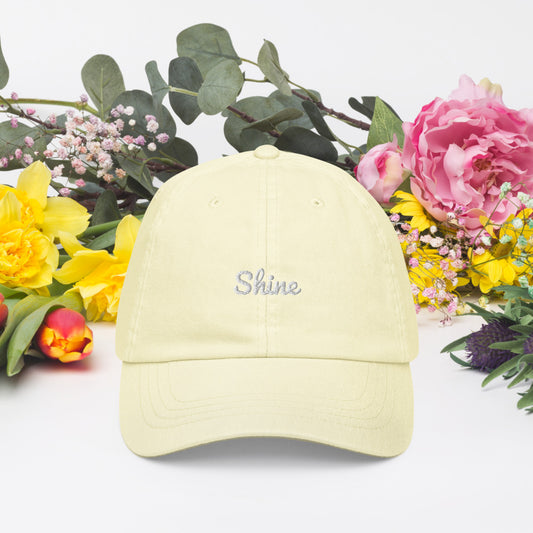 "Lemon" Pastel Baseball Hat