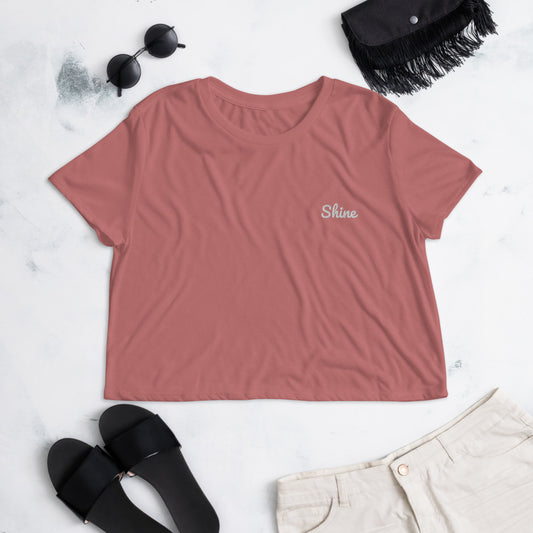 Shine's Classic Crop Tee