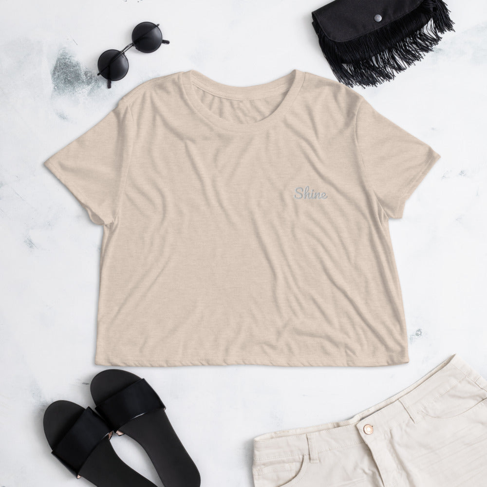 Shine's Classic Crop Tee